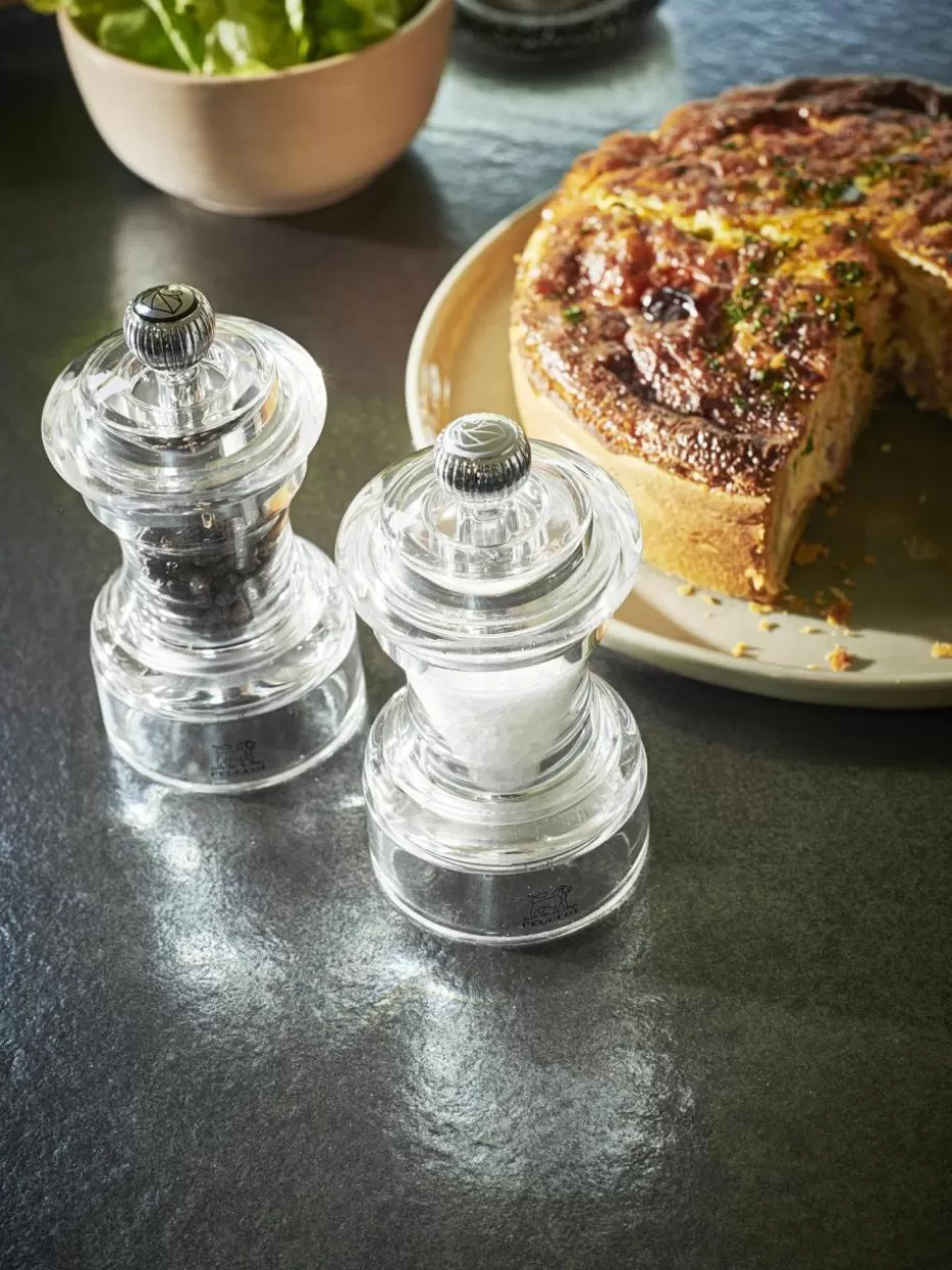 Gewürzmühlen-Peugeot Saveurs Salz- & Pfeffermühle Bistro, 2er-Set
