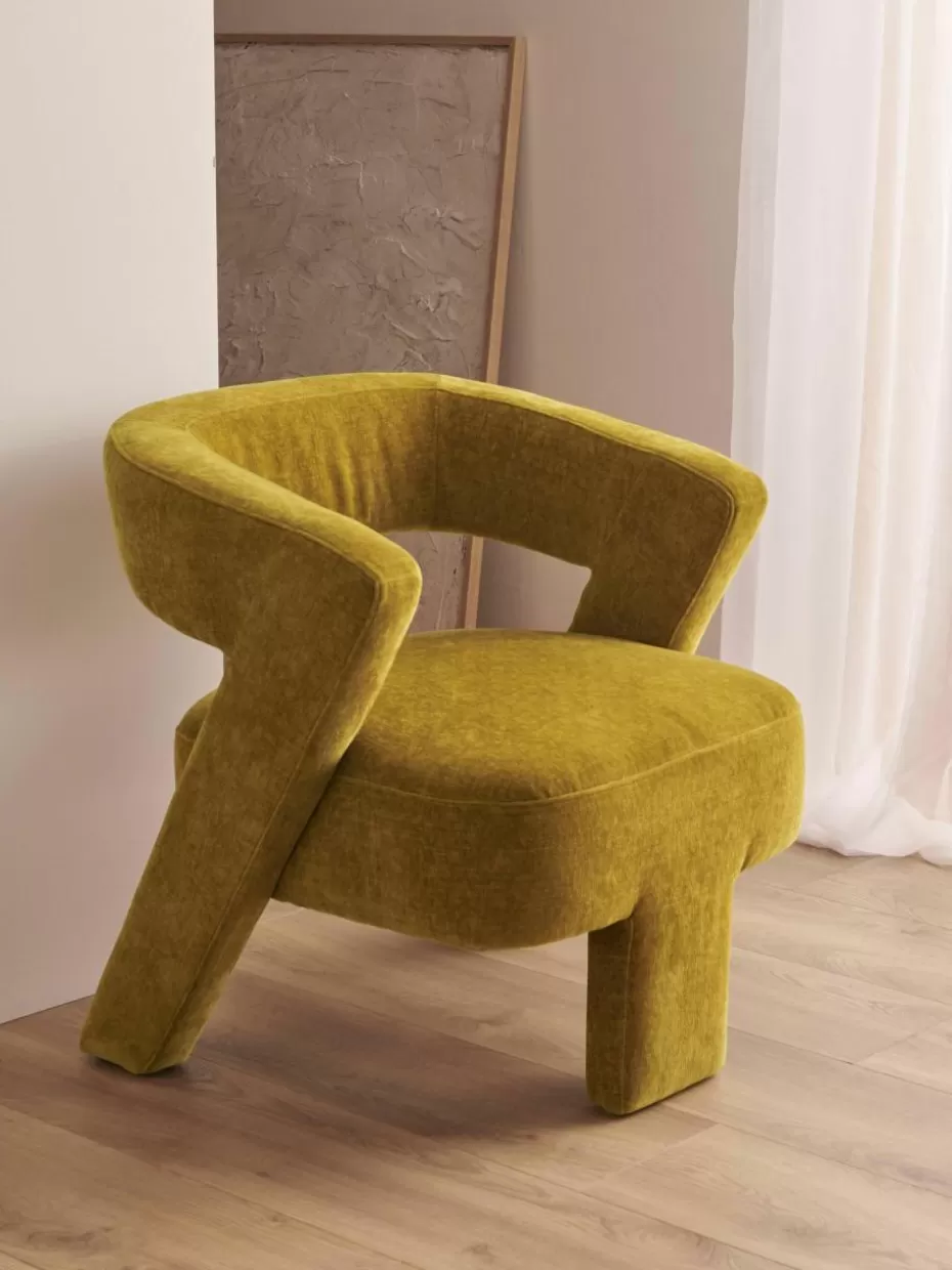 Sessel-Ellos Home Samt-Loungesessel Jagger