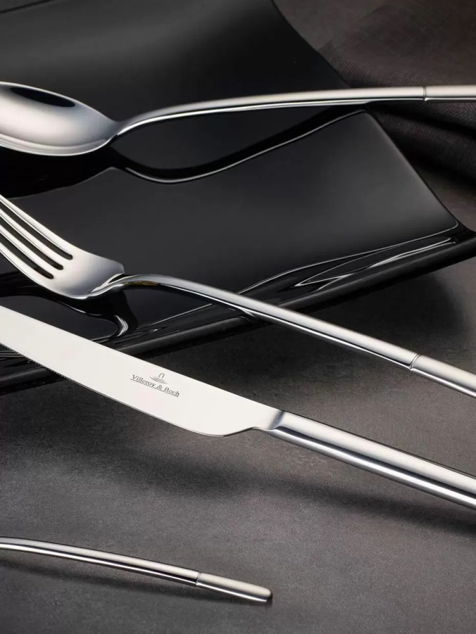 Besteck-Sets-Villeroy & Boch Satiniertes Besteck-Set Ella, 12 Personen (70-tlg.)