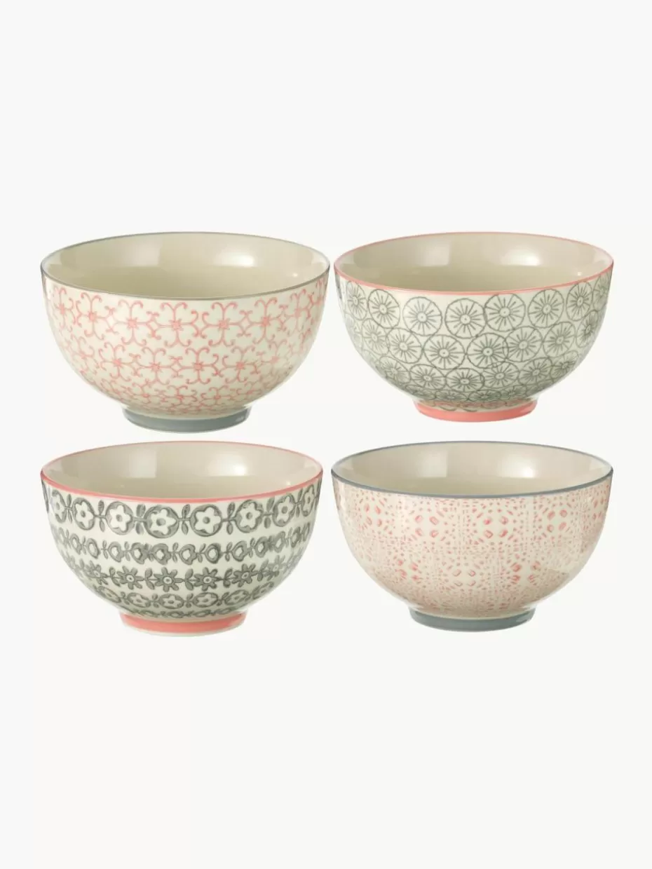Schalen & Bowls-Bloomingville Schälchen Cécile mit kleinem Muster, 4er-Set