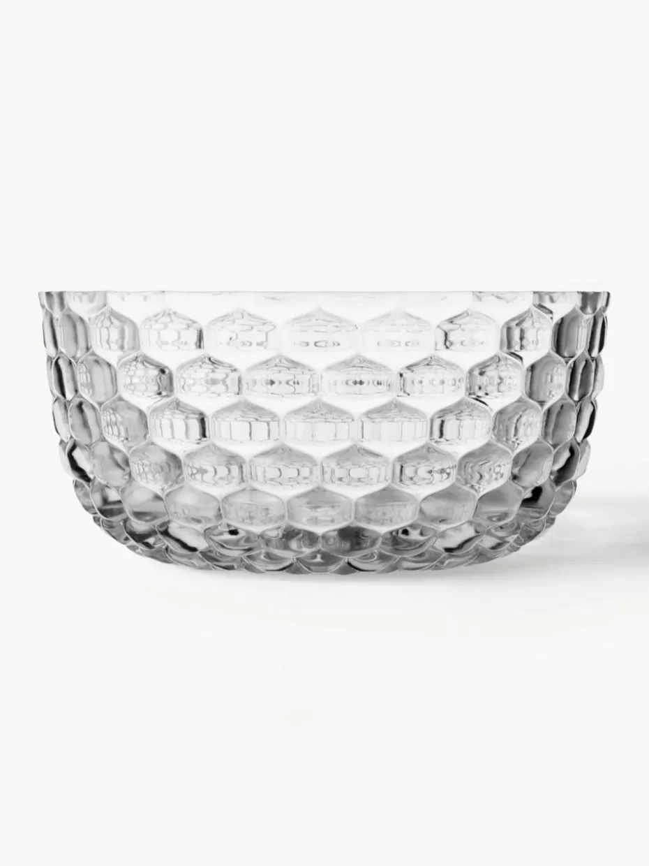 Schalen & Bowls-Kartell Schälchen Jellies mit Strukturmuster, 4 Stück Transparent
