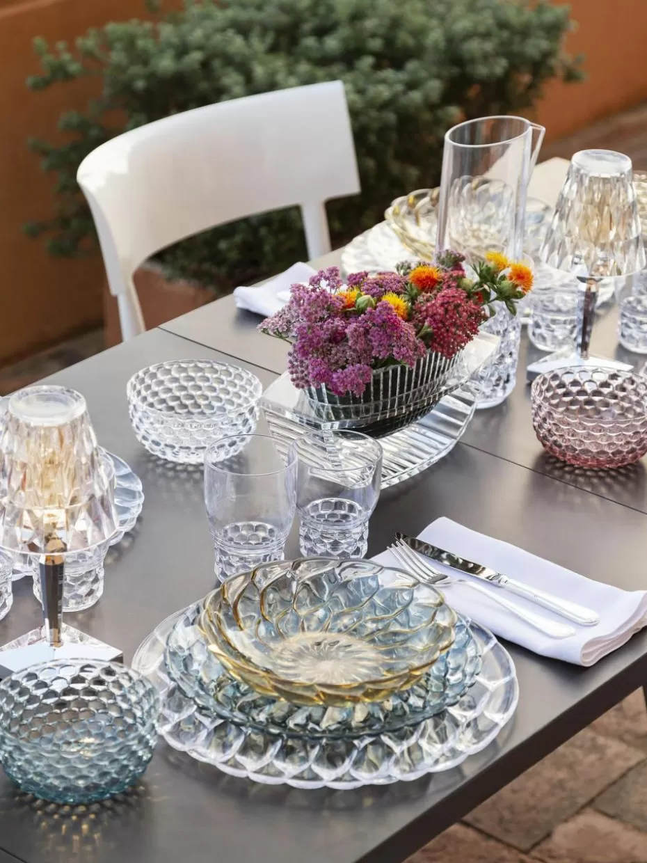 Schalen & Bowls-Kartell Schälchen Jellies mit Strukturmuster, 4 Stück Transparent