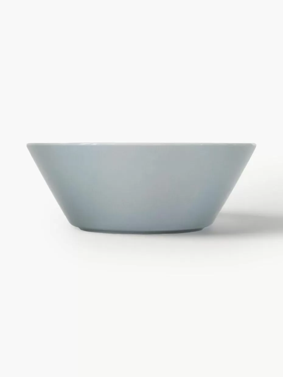 Schalen & Bowls-iittala Schälchen Teema aus Vitro-Porzellan Grau