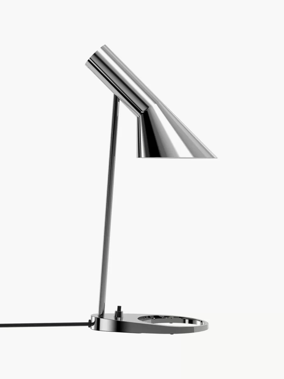 Schreibtischlampen-Louis Poulsen Schreibtischlampe AJ, in verschiedenen Größen Silberfarben