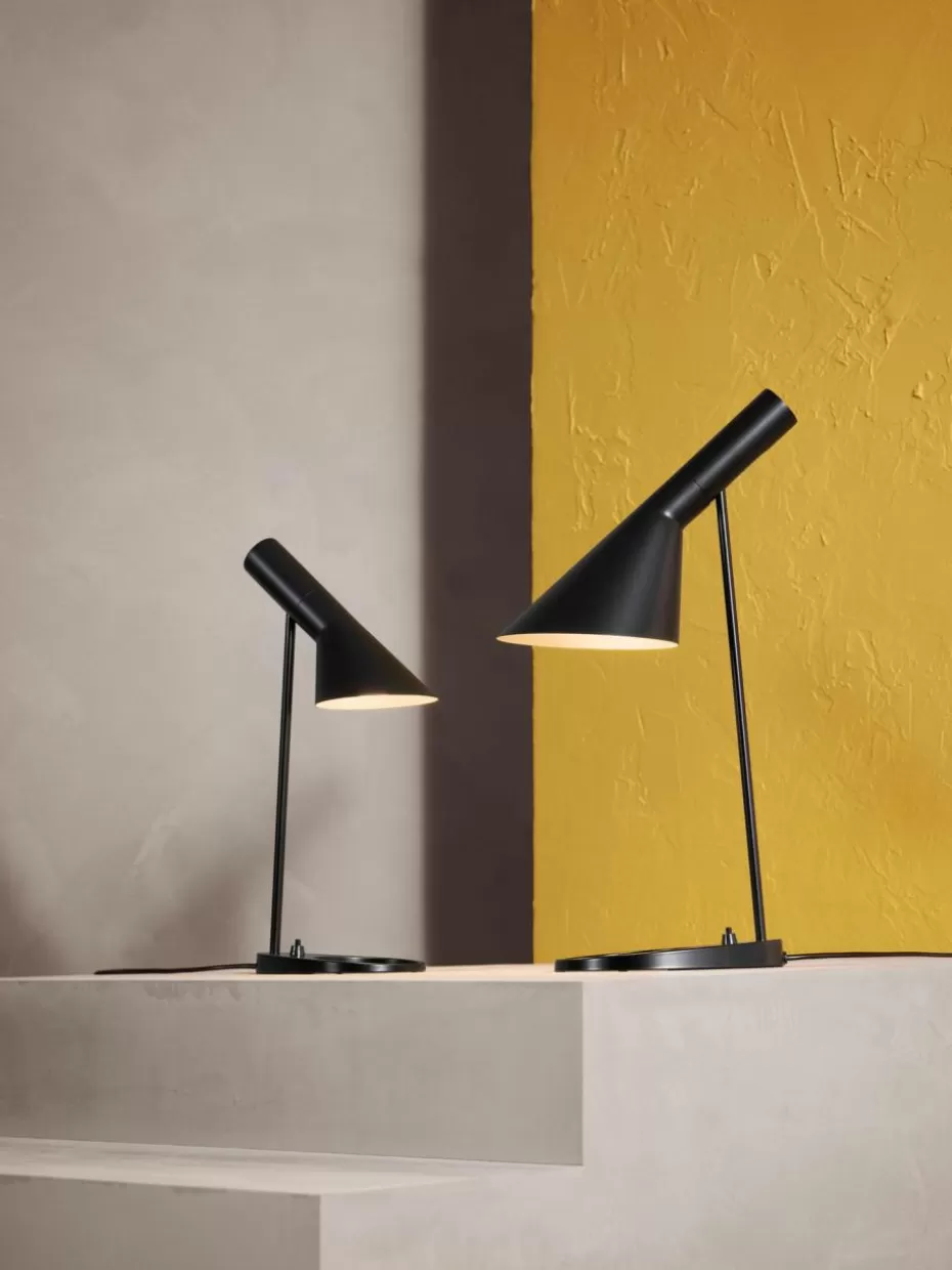 Schreibtischlampen-Louis Poulsen Schreibtischlampe AJ, in verschiedenen Größen Schwarz