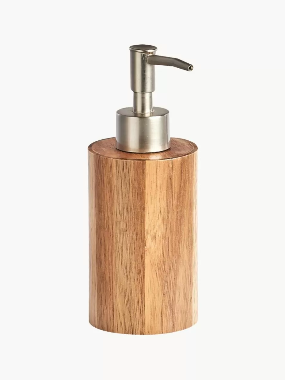 Seifenspender & Seifenschalen-Westwing Seifenspender Wood aus Akazienholz
