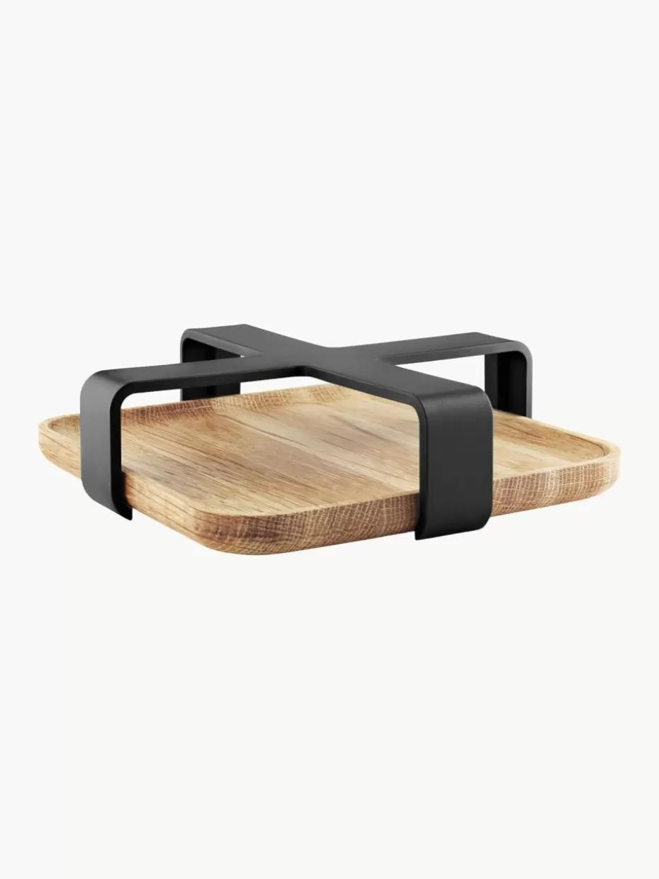 Servietten & Ringe-Eva Solo Serviettenhalter Nordic Kitchen aus Bambus