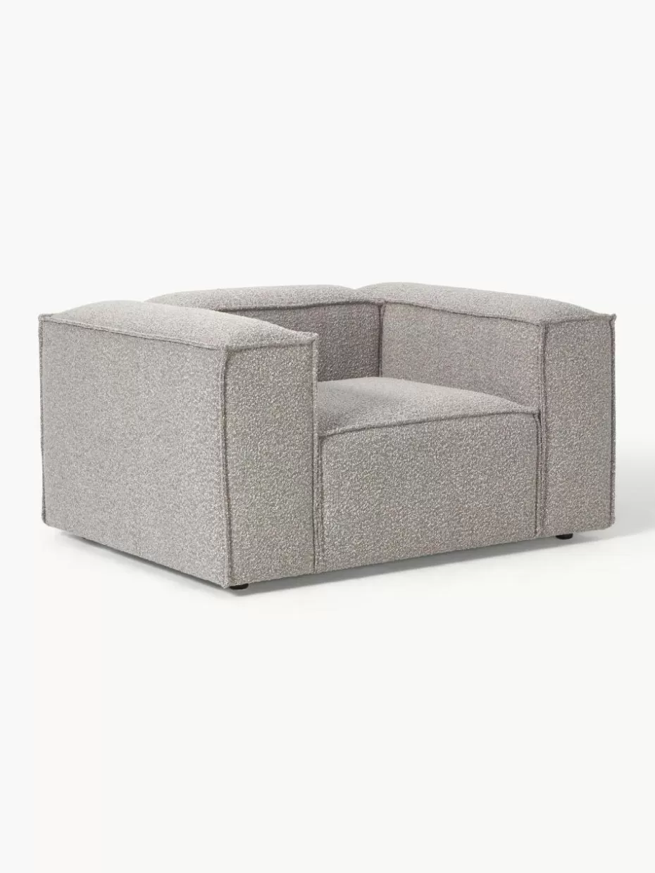 Sessel | Sofaserien-Westwing Collection Sessel Lennon aus Bouclé Bouclé Taupe