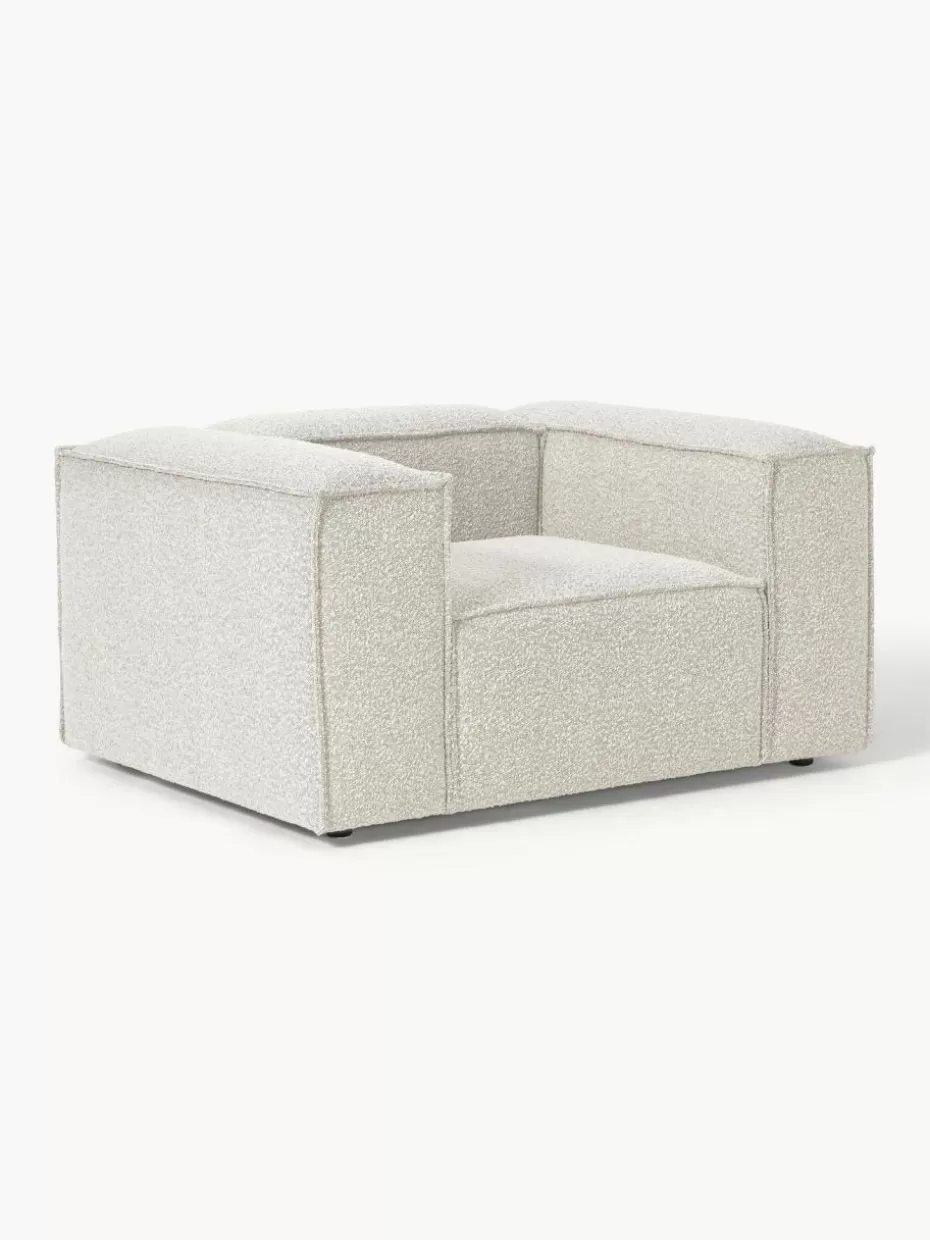 Sessel | Sofaserien-Westwing Collection Sessel Lennon aus Bouclé Bouclé Off White