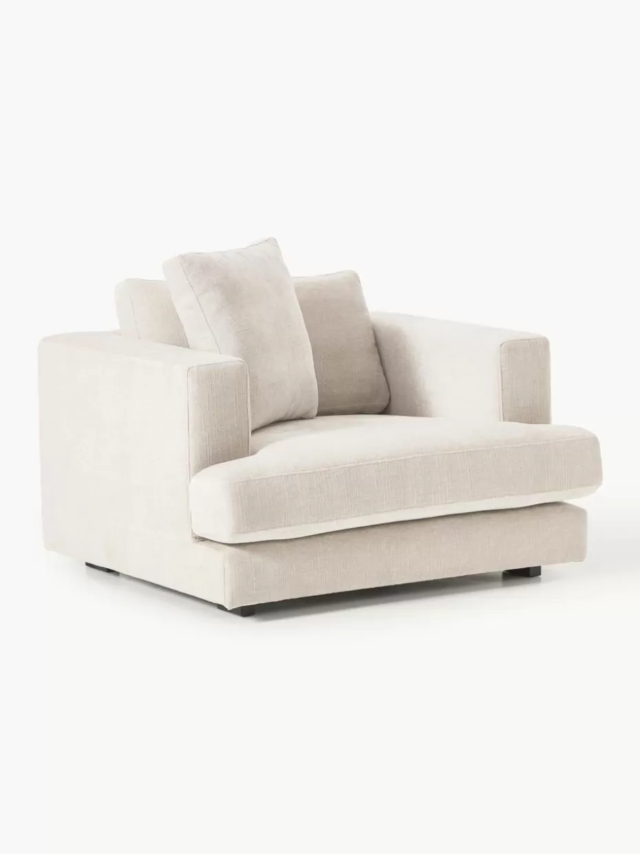 Sessel | Sofaserien-Westwing Collection Sessel Tribeca Webstoff Hellbeige