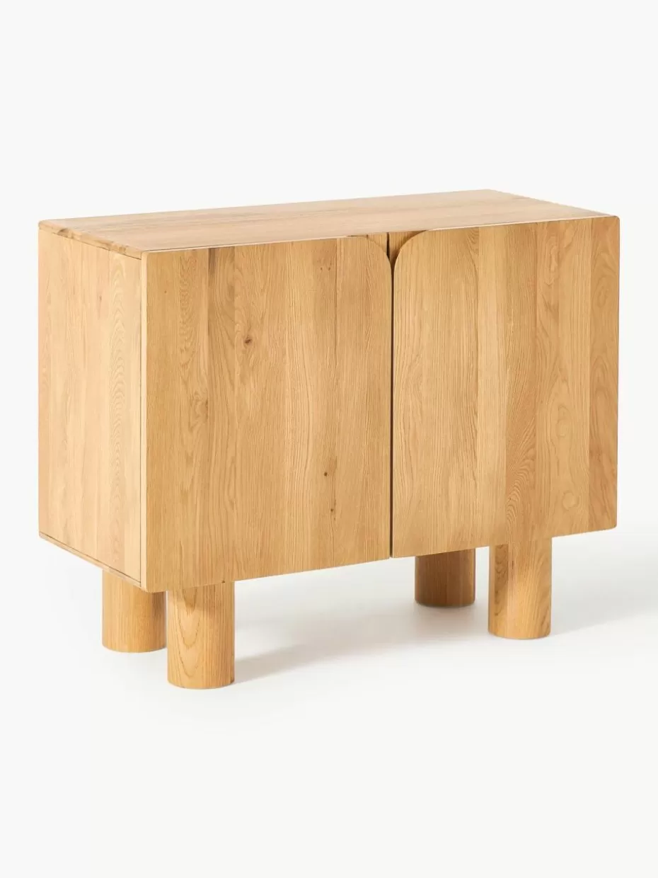 Kommoden & Sideboards-Westwing Collection Sideboard Cadi aus Eichenholz Eichenholz, geölt
