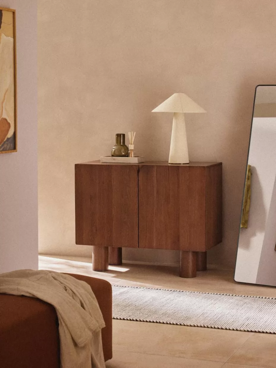 Kommoden & Sideboards-Westwing Collection Sideboard Cadi aus Eichenholz Eichenholz, braun lackiert