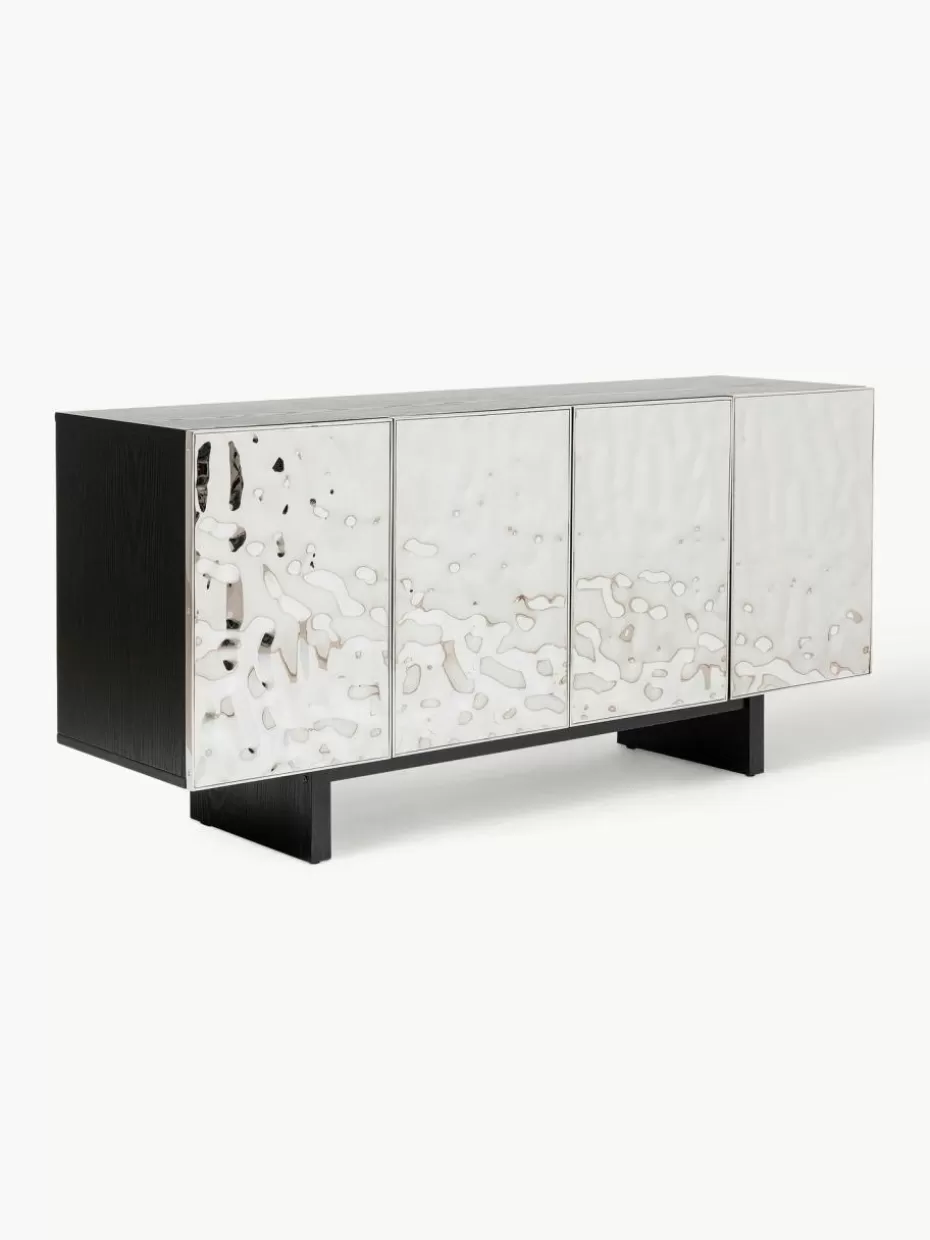 Kommoden & Sideboards-Kare Design Sideboard Caldera aus Edelstahl