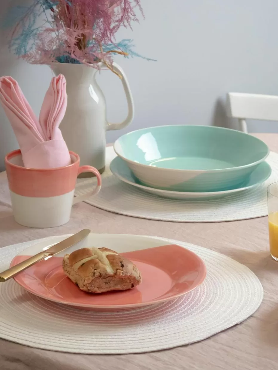 Teller-Royal Doulton Speiseteller 1815 Brights aus Porzellan, 4er-Set