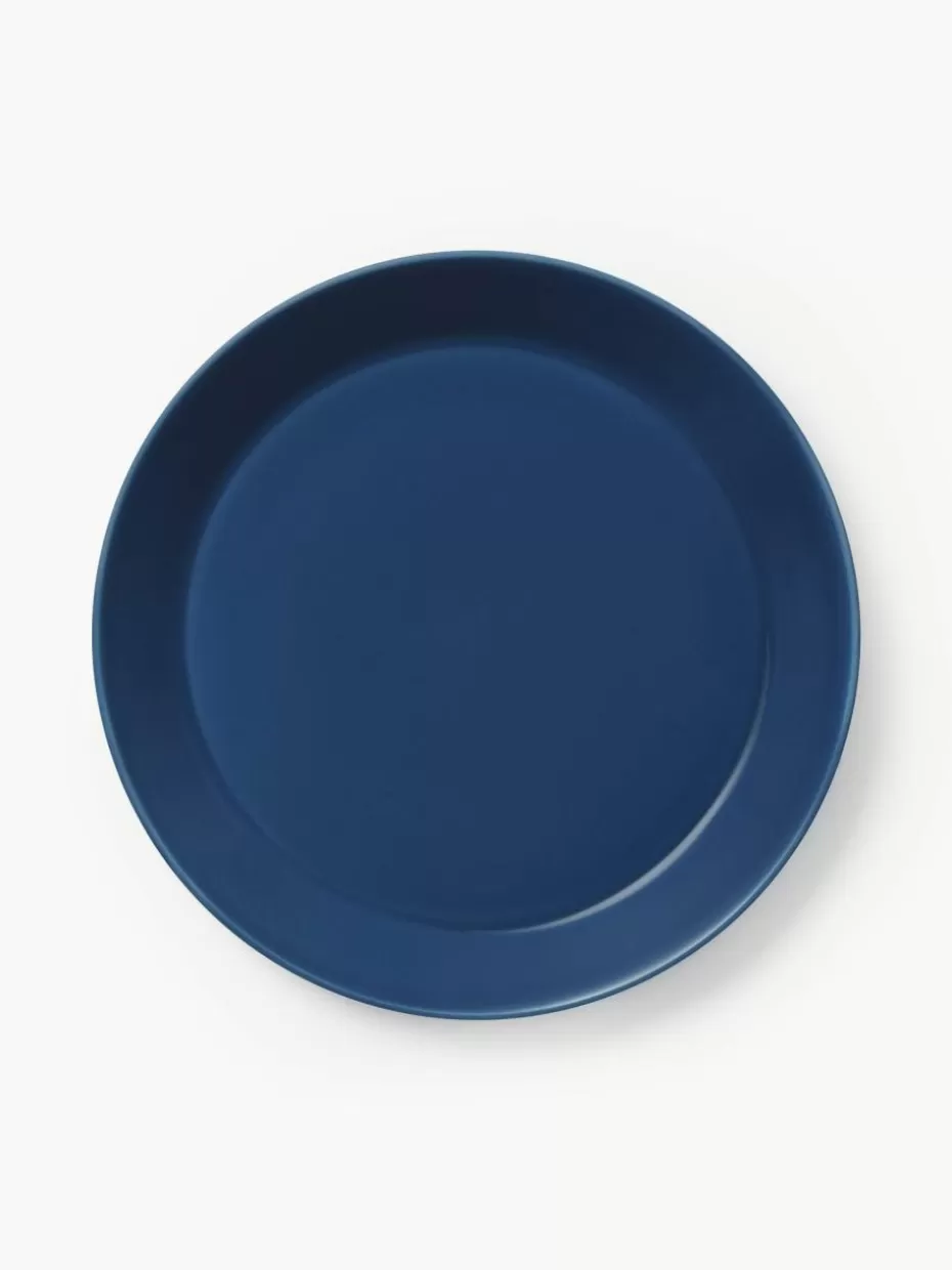 Teller-iittala Speiseteller Teema aus Vitro-Porzellan Dunkelblau