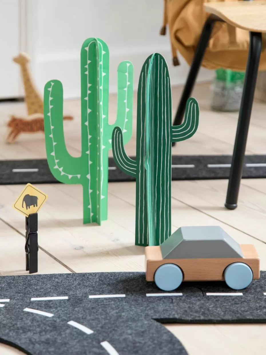Spielzeug & Kuscheltiere-Sebra Spielauto Woodland