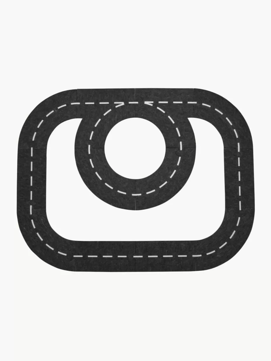 Spielzeug & Kuscheltiere-Sebra Spiel-Fahrbahn Roadway, 12er-Set