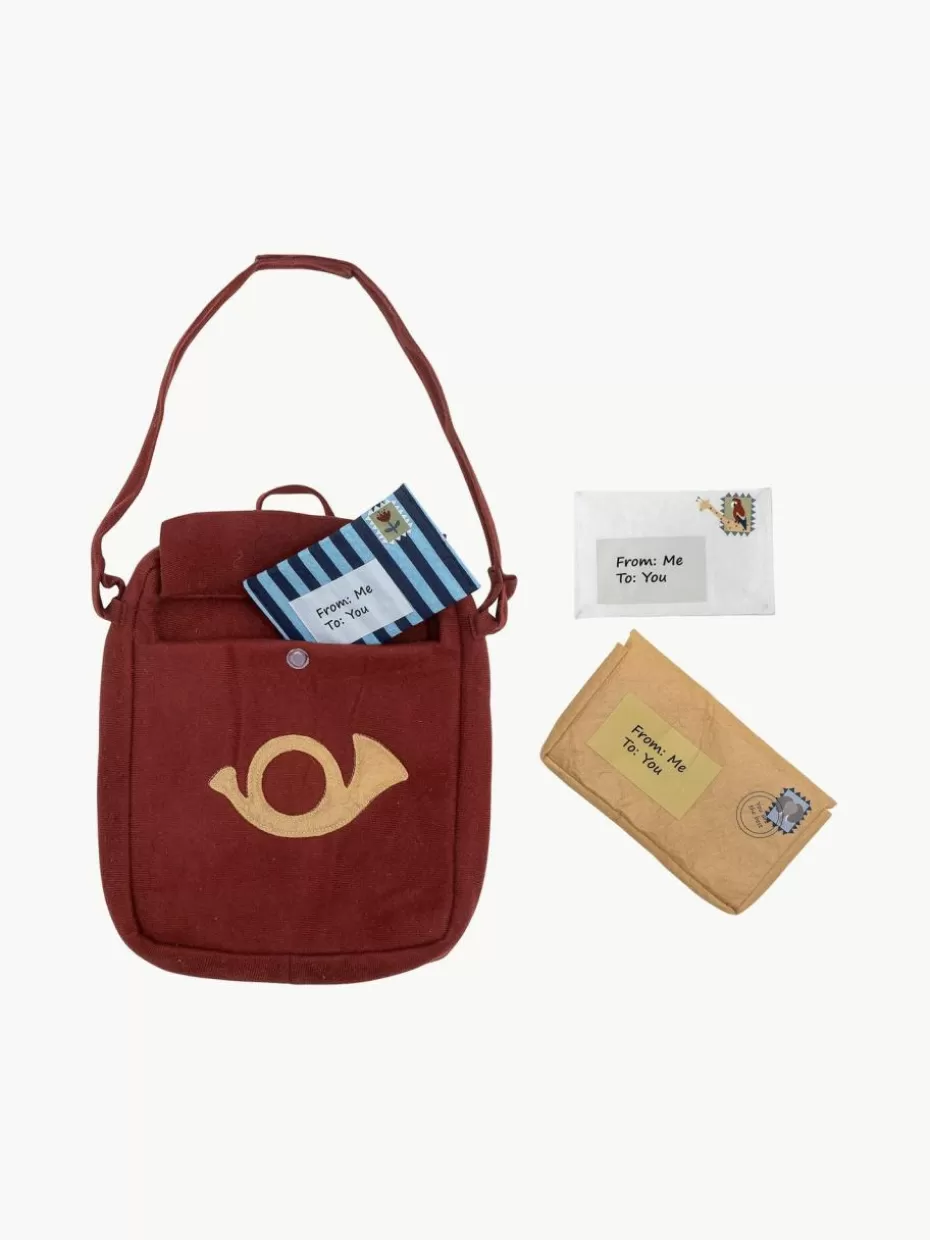 Spielzeug & Kuscheltiere-Bloomingville mini Spielzeuge Louie für kleine Postboten, 4er-Set