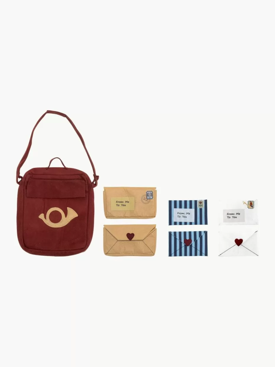 Spielzeug & Kuscheltiere-Bloomingville mini Spielzeuge Louie für kleine Postboten, 4er-Set
