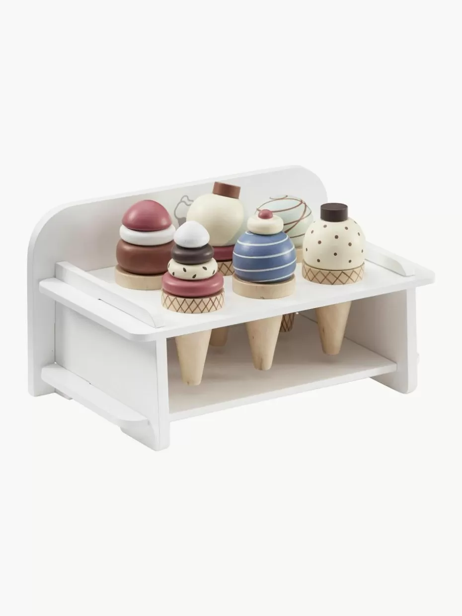 Spielzeug & Kuscheltiere-Kid's Concept Spielzeug-Eisstand Kids' Hub, 7er-Set