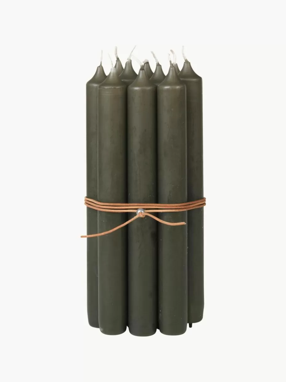 Weihnachtskerzen & Kerzenhalter | Kerzen-Broste Copenhagen Stabkerzen Classic, 10 Stück Greige