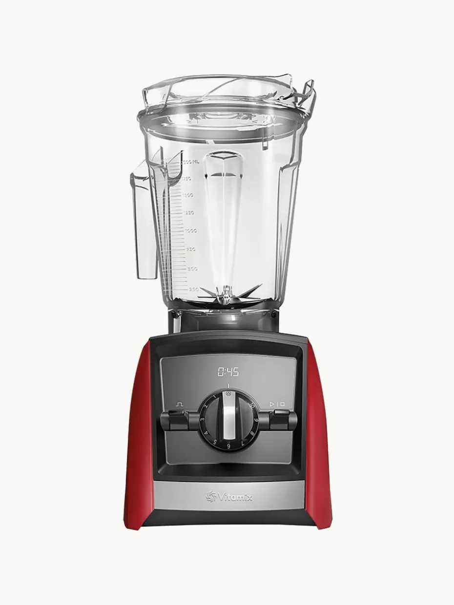 Mixer-Vitamix Standmixer Ascent A2300i Anthrazit, Rot