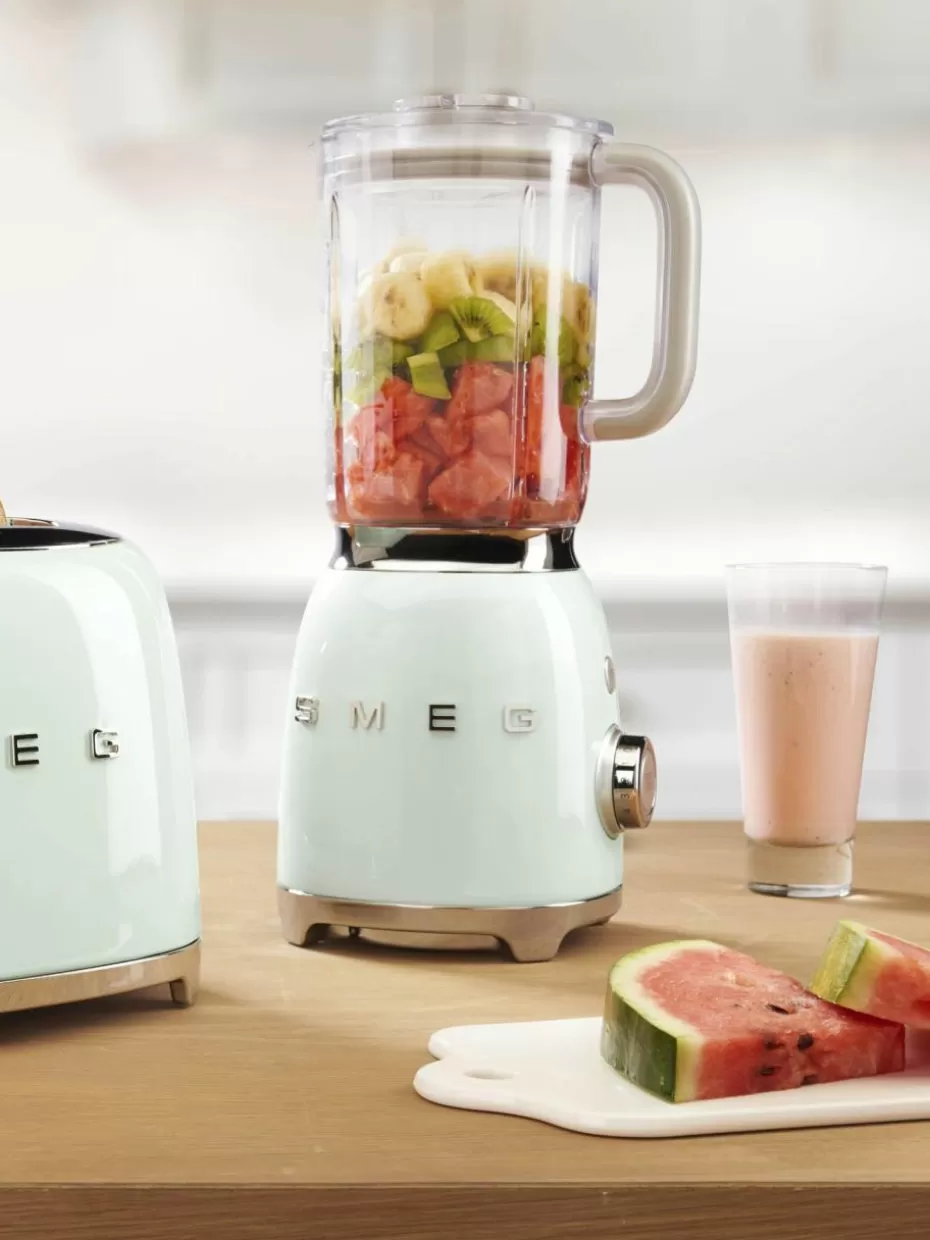 Mixer-Smeg Standmixer 50's Style Mintgrün, glänzend