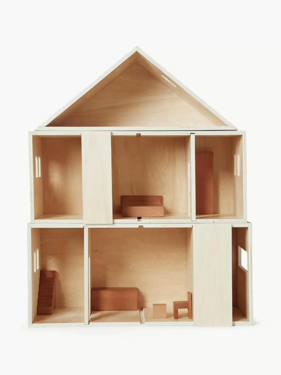 Spielzeug & Kuscheltiere-ferm LIVING Kids Stapelhaus Toro aus Holz