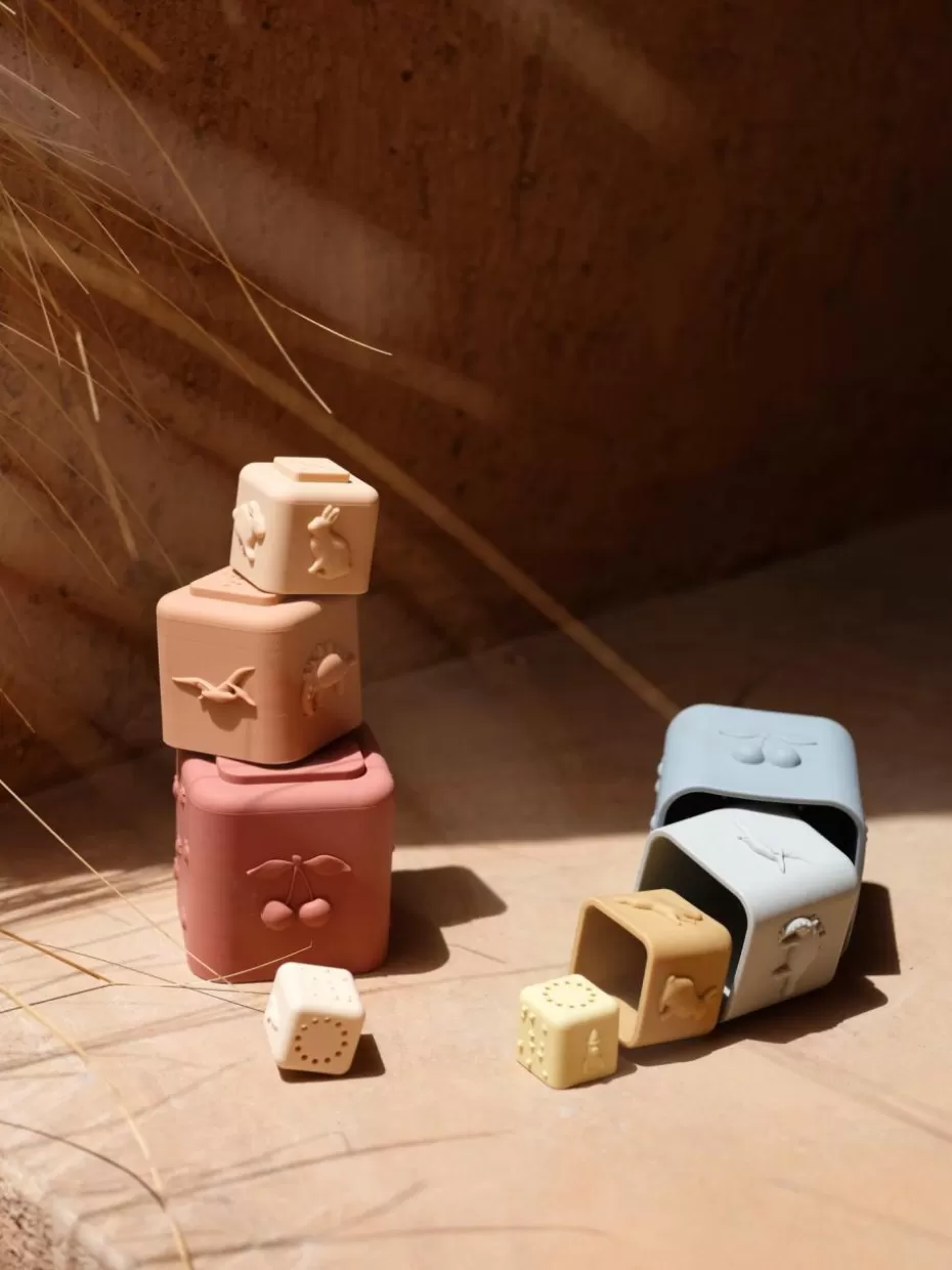 Spielzeug & Kuscheltiere-Konges Slojd Stapel-Spielzeug Quarry, 4er-Set