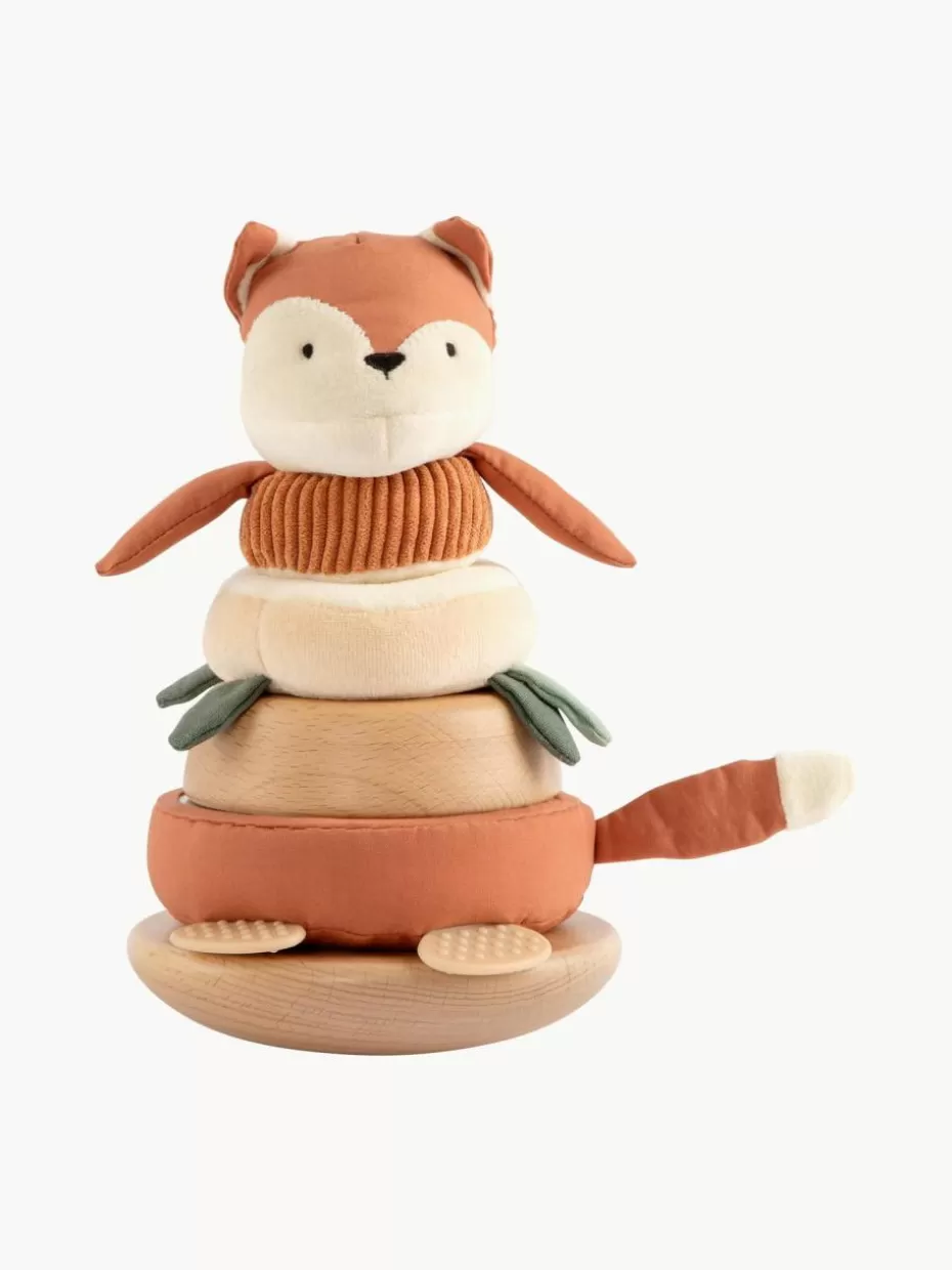Spielzeug & Kuscheltiere-Sebra Stapelspielzeug Sparky the Fox, 6er-Set