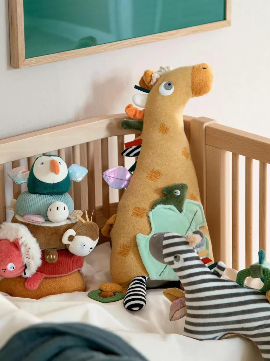 Spielzeug & Kuscheltiere-Sebra Stapelspielzeug Wildlife, 5er-Set