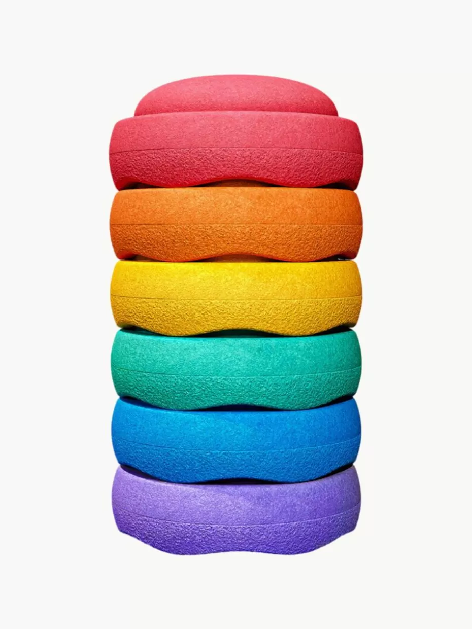 Spielzeug & Kuscheltiere-Stapelstein e Original, 6er-Set Bunt