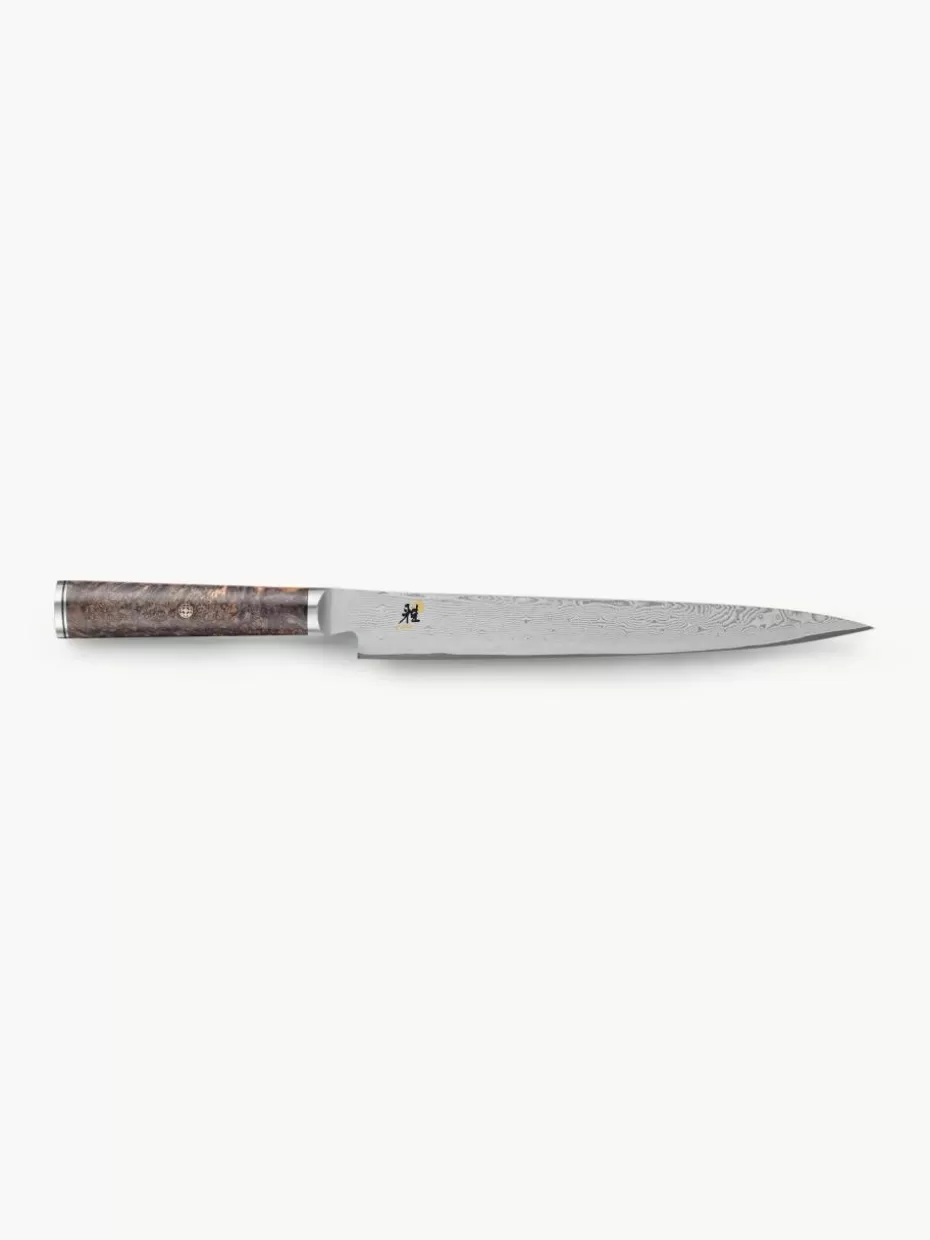 Küchenmesser-Miyabi Sujihiki-Messer Silberfarben, Greige