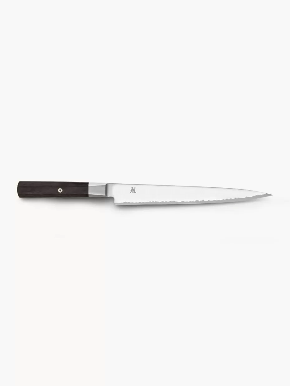 Küchenmesser-Miyabi Sujihiki-Messer Silberfarben, Schwarz