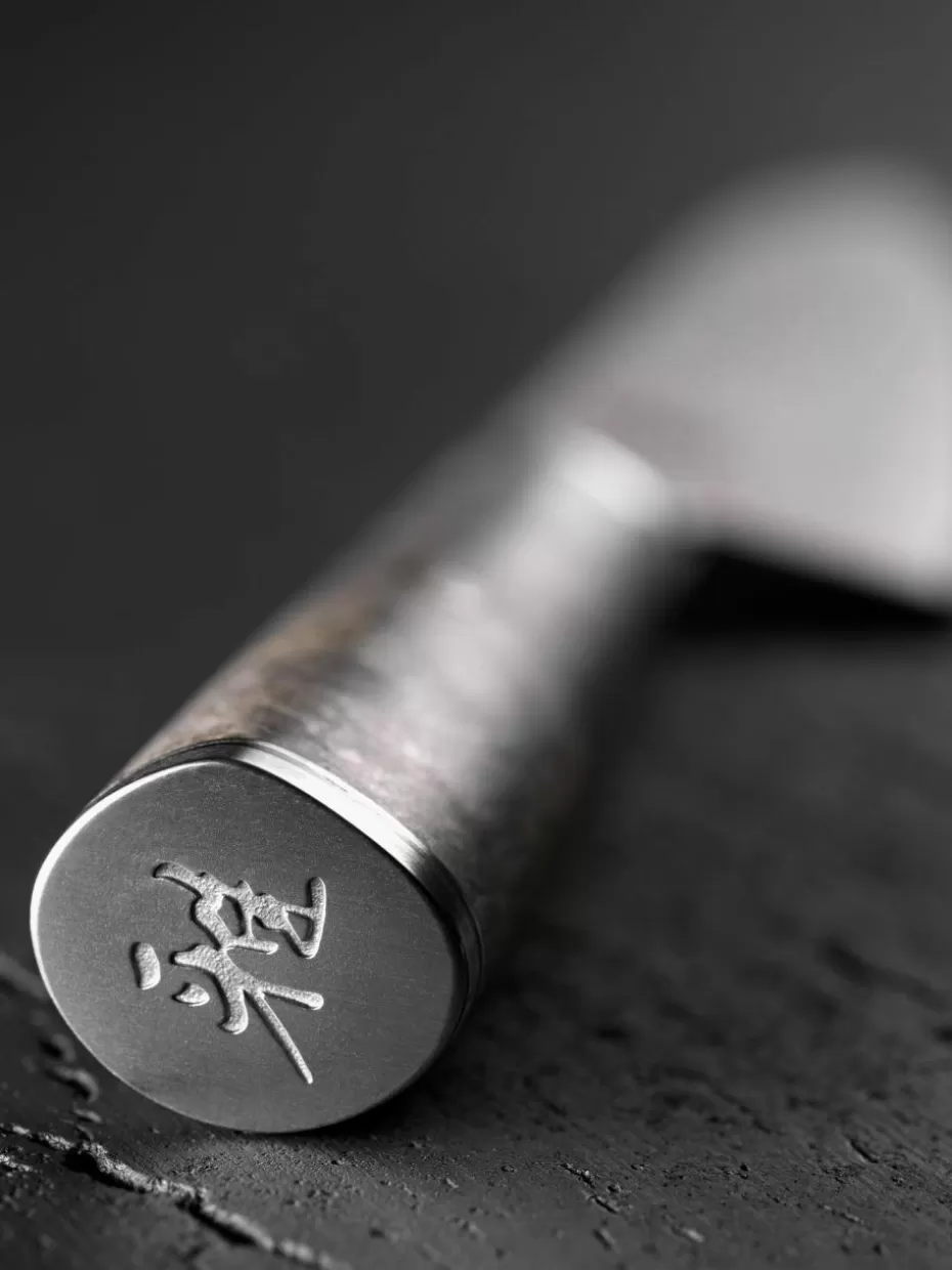 Küchenmesser-Miyabi Sujihiki-Messer Silberfarben, Greige