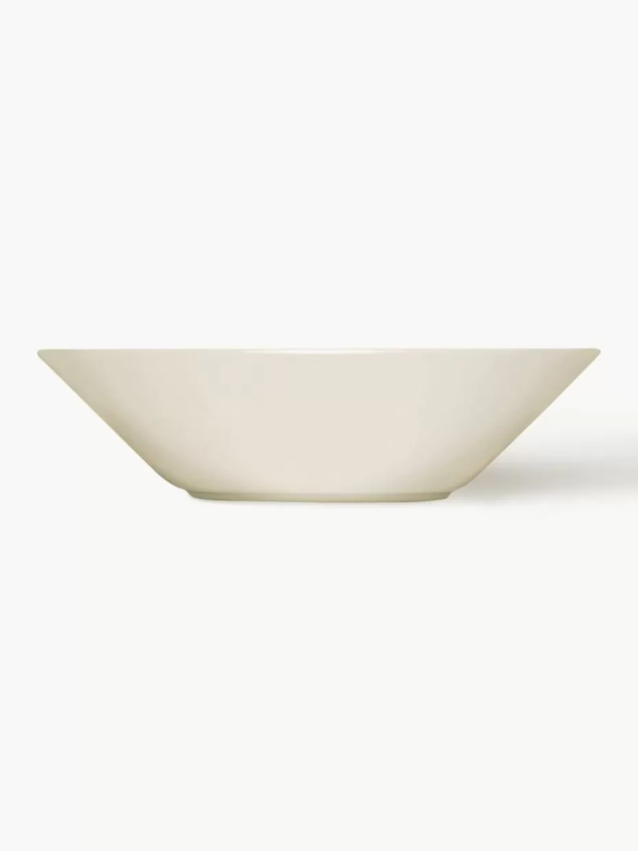 Teller-iittala Suppenteller Teema aus Vitro-Porzellan Off-White