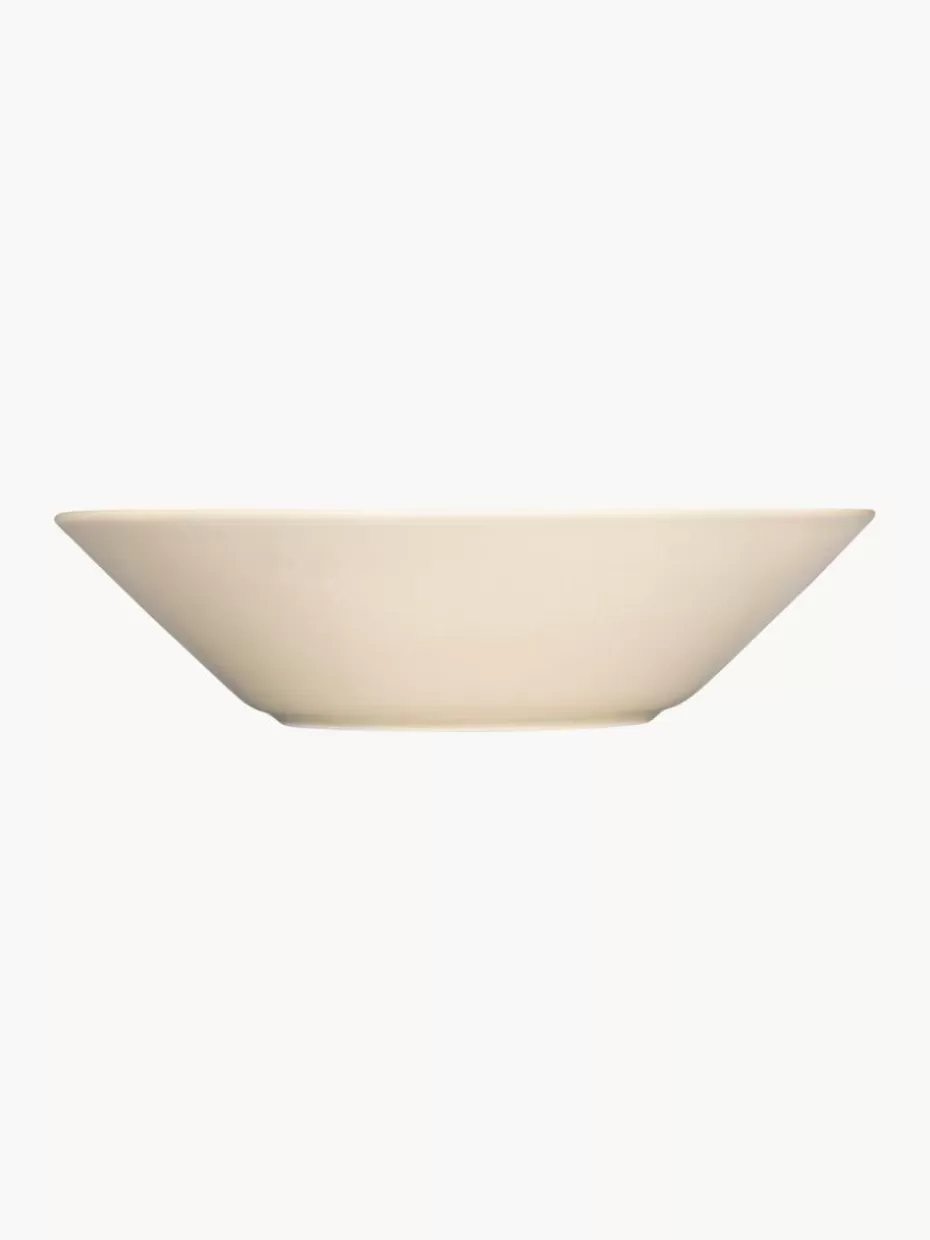 Teller-iittala Suppenteller Teema aus Vitro-Porzellan Hellbeige