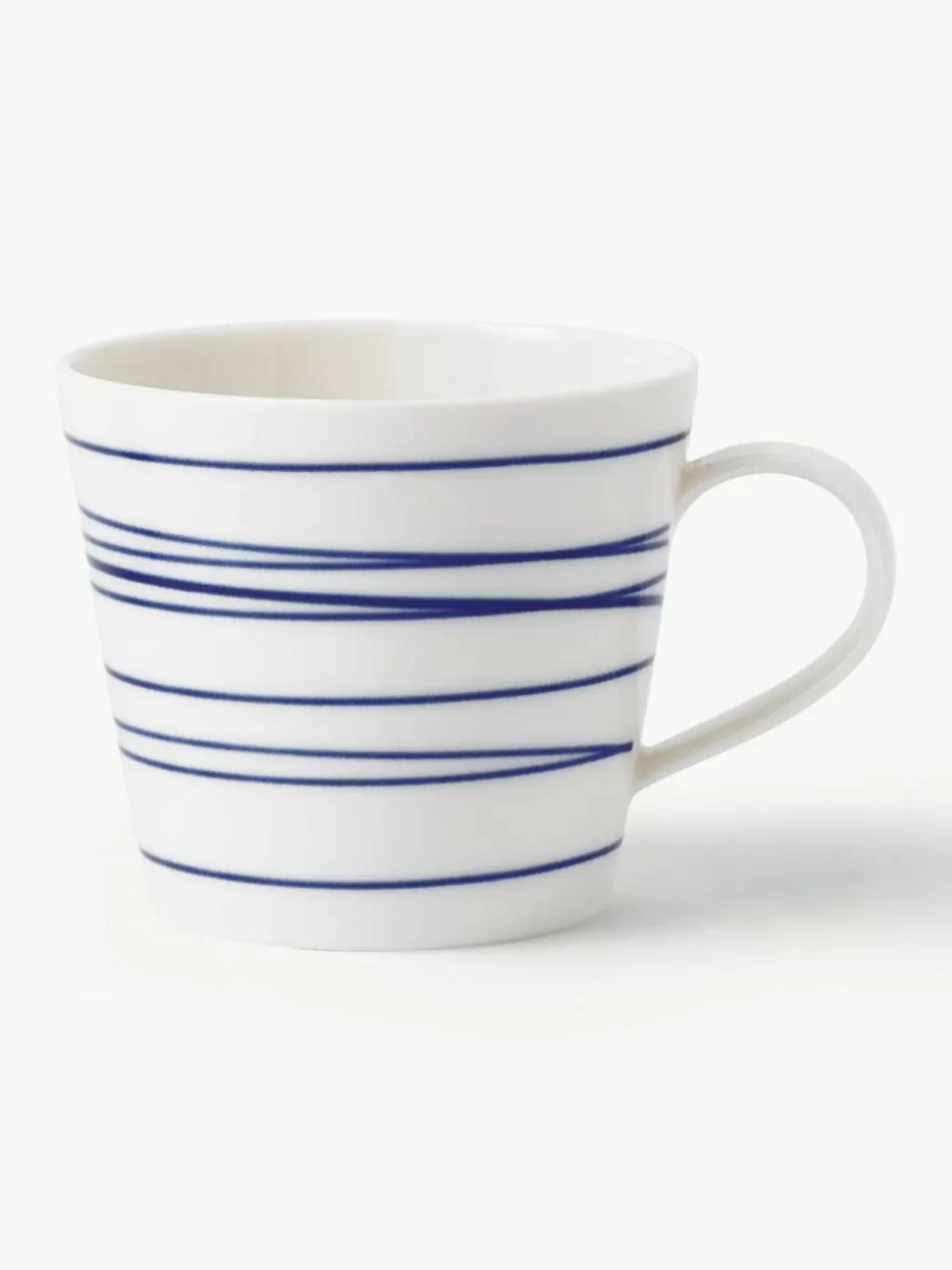 Tassen-Royal Doulton Tasse Pacific Blue aus Porzellan