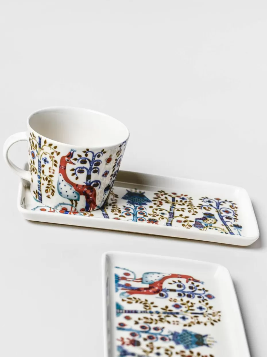 Weihnachtsgeschirr | Romantische Details-iittala Tasse Taika aus Vitro-Porzellan, 200 ml Weiß