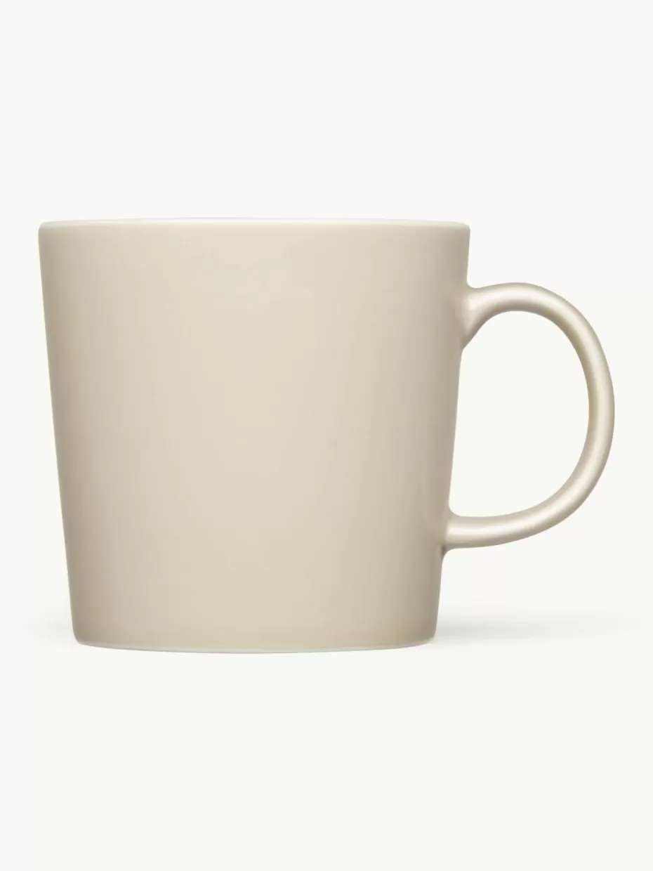 Tassen-iittala Tasse Teema aus Vitro-Porzellan Hellbeige