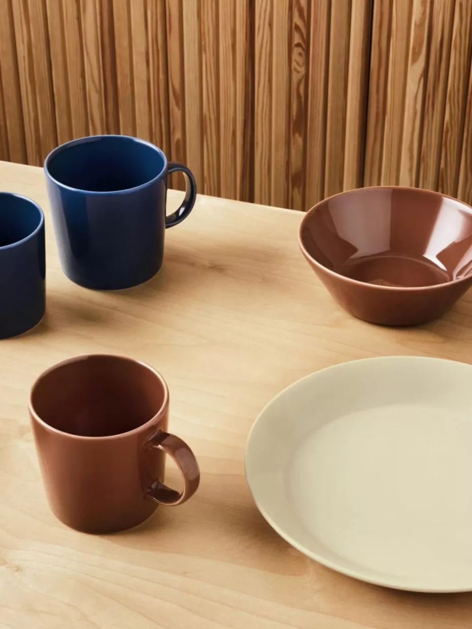 Tassen-iittala Tasse Teema aus Vitro-Porzellan Dunkelblau