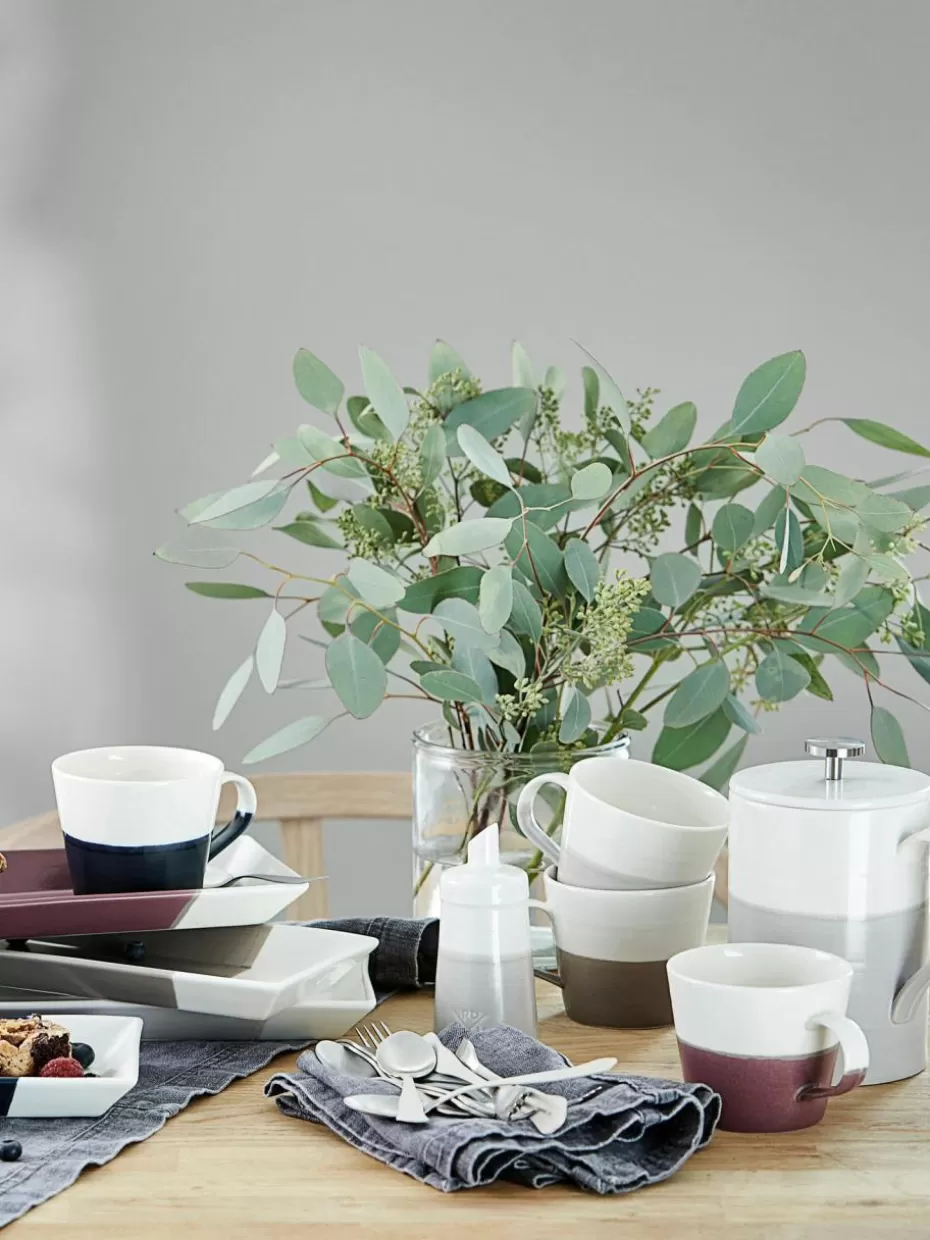 Tassen-Royal Doulton Tassen Coffee Studio aus Porzellan, 4er-Set
