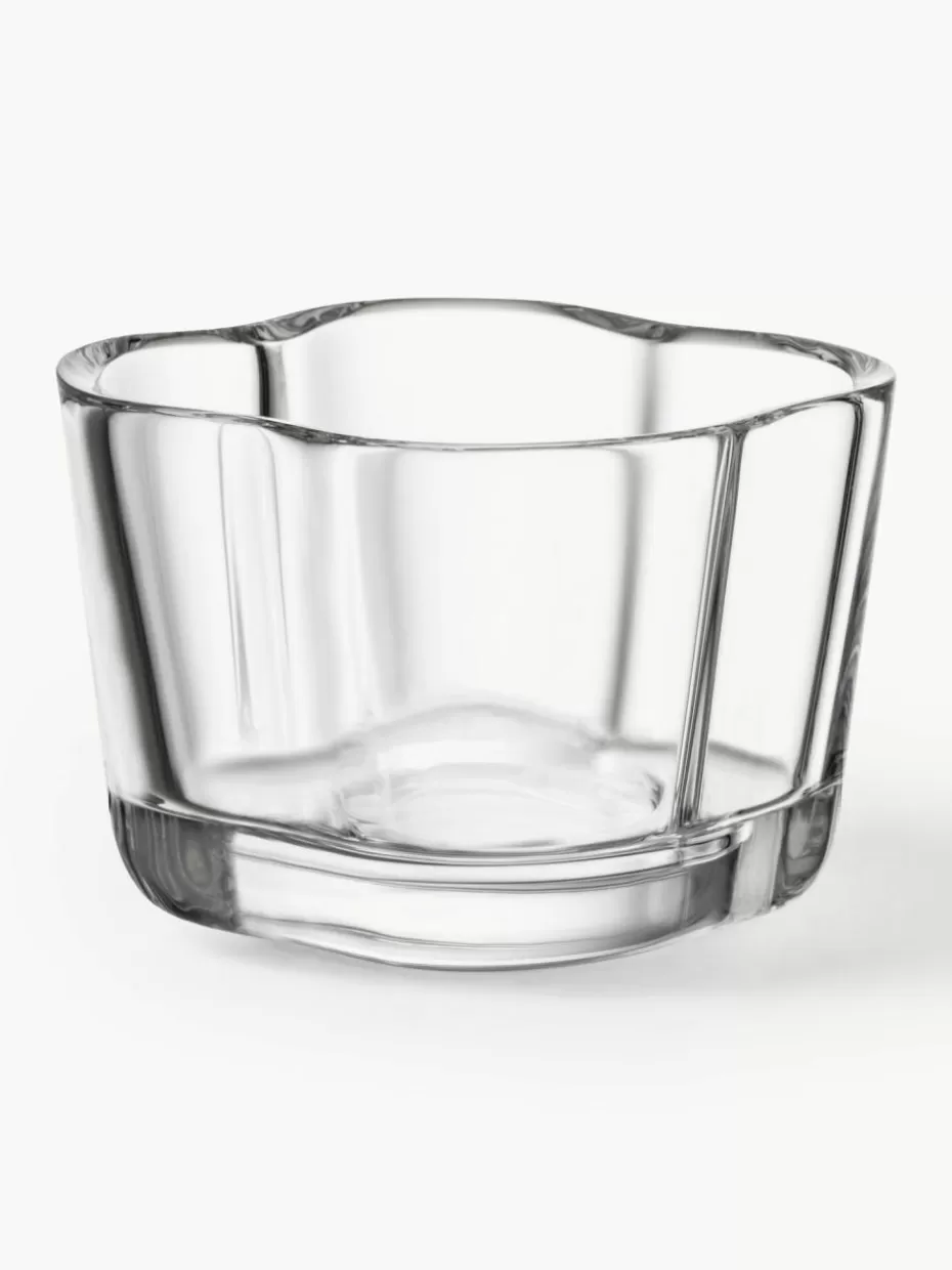 Teelichthalter-iittala Teelichthalter Alvar Aalto Transparent