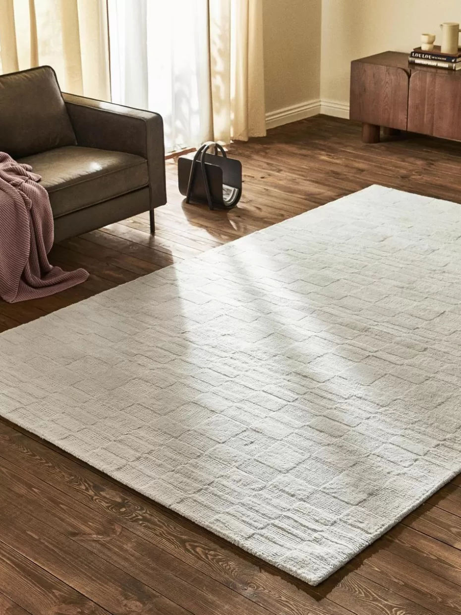 Rechteckige Teppiche-Westwing Collection Teppich Kelsie mit Karo-Design