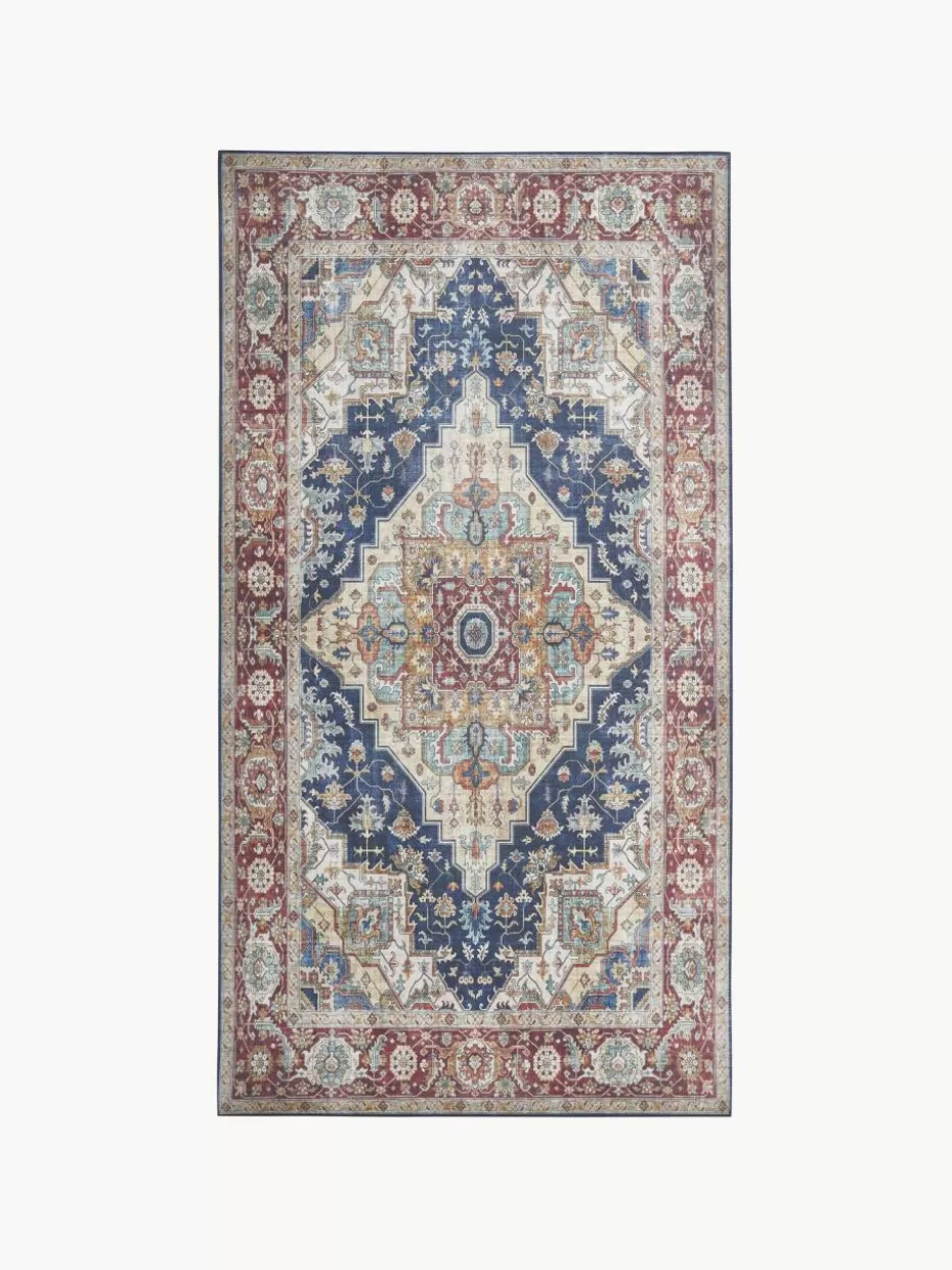 Rechteckige Teppiche-Westwing Teppich Sylla mit Ornament-Muster
