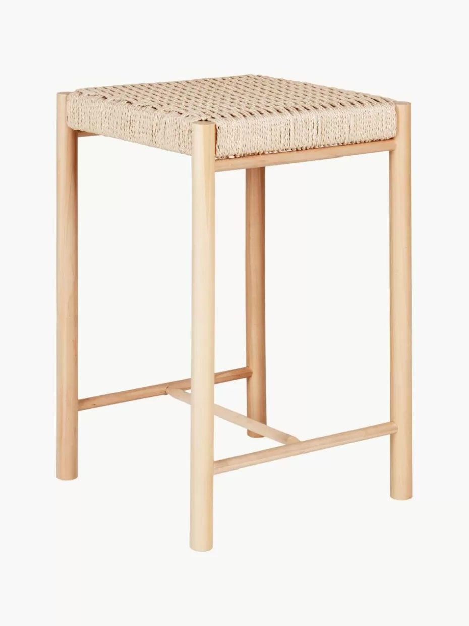 Barhocker-Westwing Thekenhocker Abano aus Pappelholz
