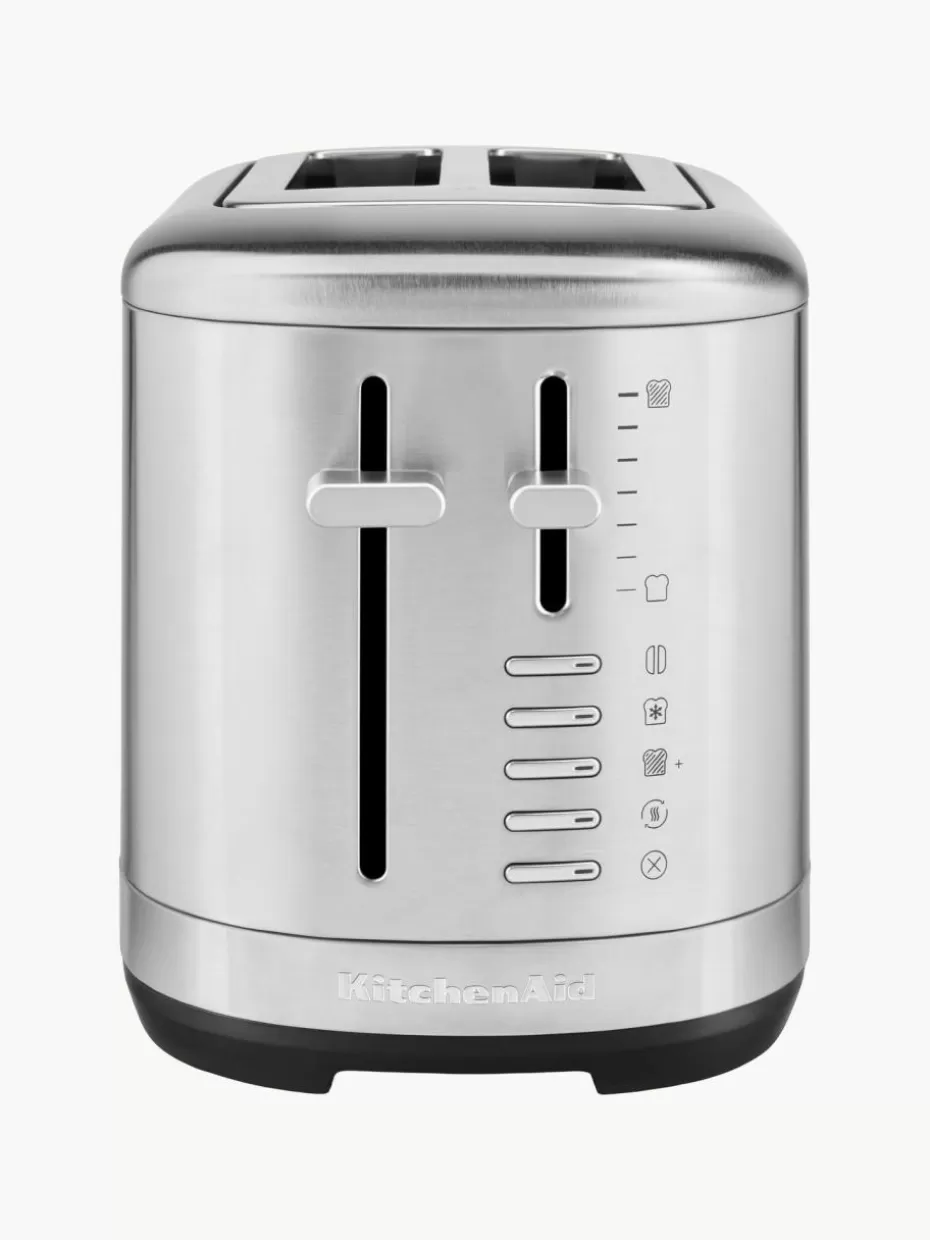 Toaster-KitchenAid Toaster Almond Silberfarben, glänzend