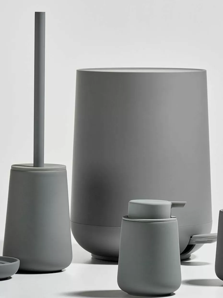 Toilettenbürsten-Zone Denmark Toilettenbürste Nova One mit Porzellan-Behälter Dunkelgrau, matt