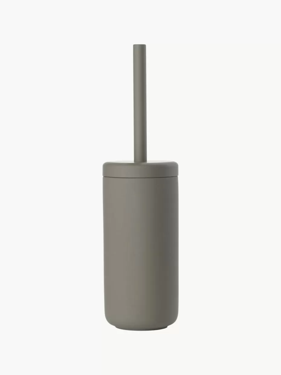 Toilettenbürsten-Zone Denmark Toilettenbürste Ume mit Behälter Taupe