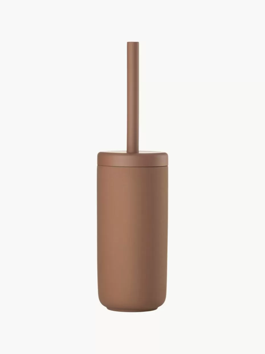 Toilettenbürsten-Zone Denmark Toilettenbürste Ume mit Behälter Terrakotta